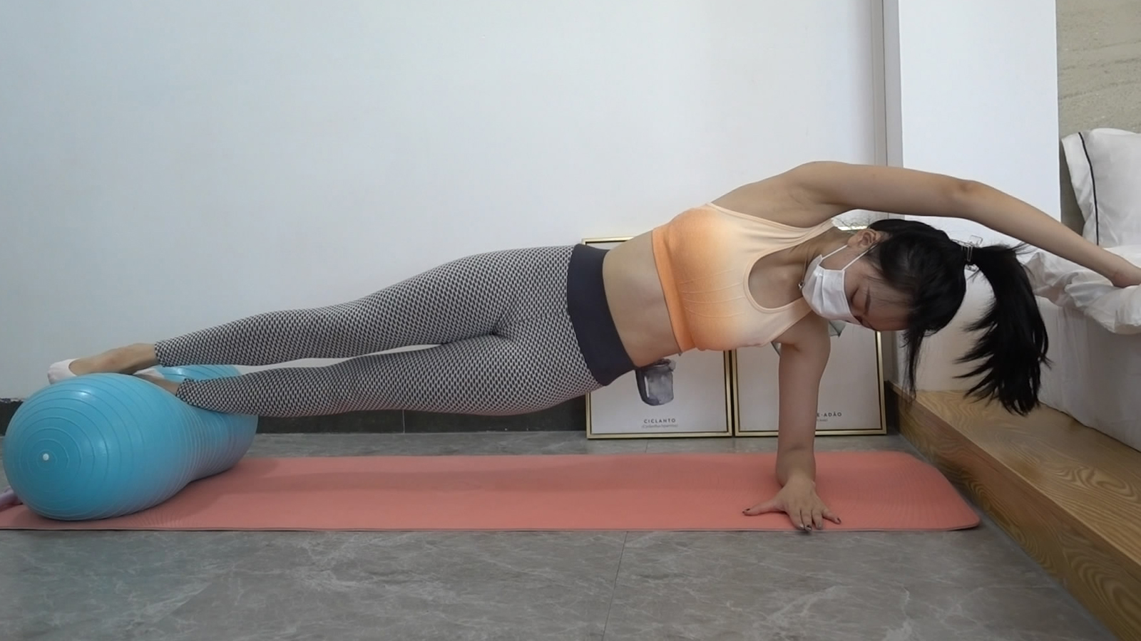 第148课 #腹肌 #臀部 #拉伸