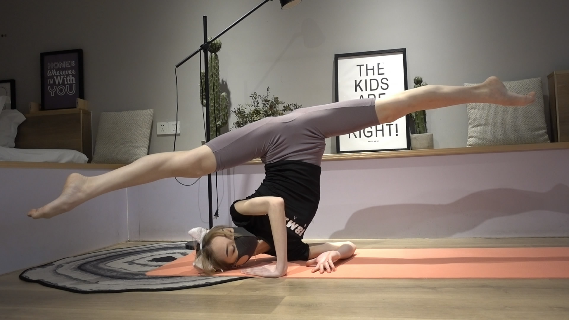 第188课 #倒立一字马 #柔术