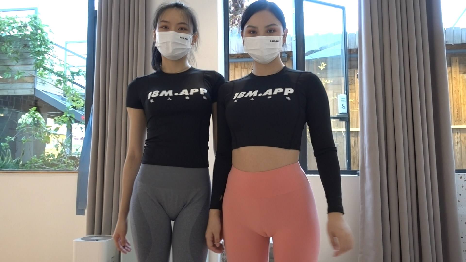 第196课 #双人 #无线深蹲