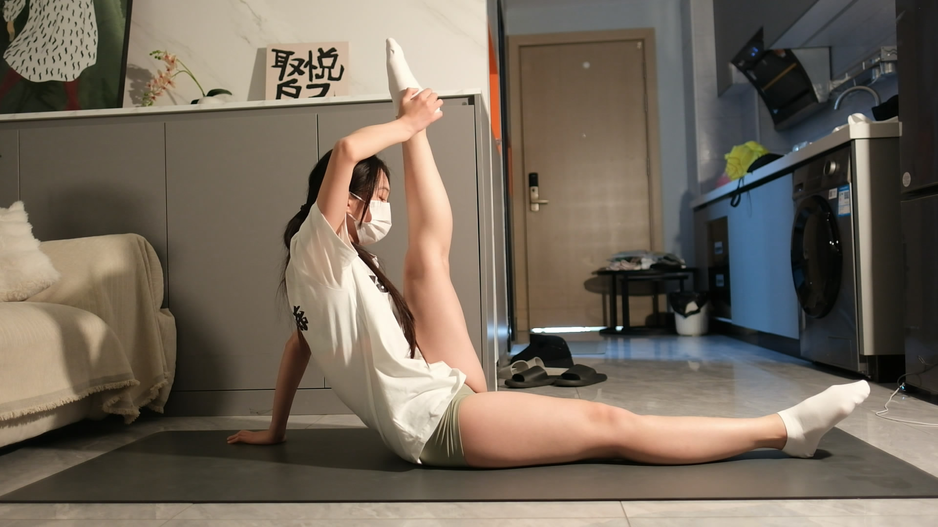 第796课 #一字马 #拉伸